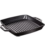 Amazon｜staub ストウブ 「 ピュアグリル スクエア グレー 28cm